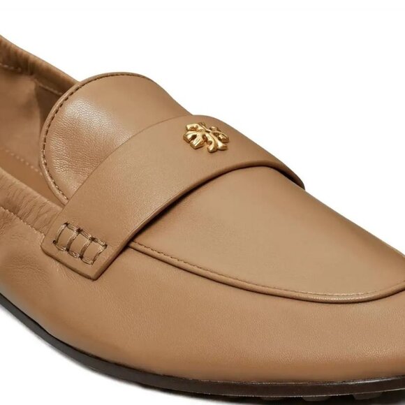 Brand new Tory Burch sz 10.5 ballet loafer flat almond flour color 87269-200 - Picture 6 of 7